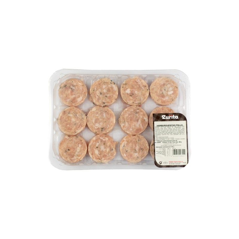 Hamburguesitas de pollo