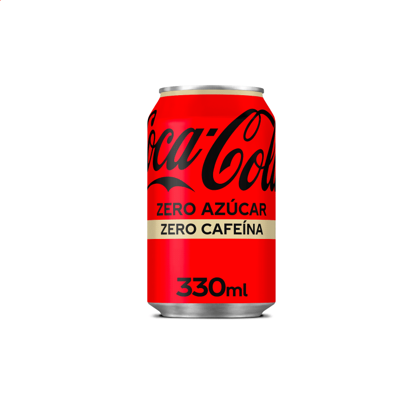 Lata Coca-Cola Zero Zero