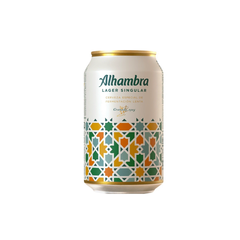 Cerveza Alhambra Lager...