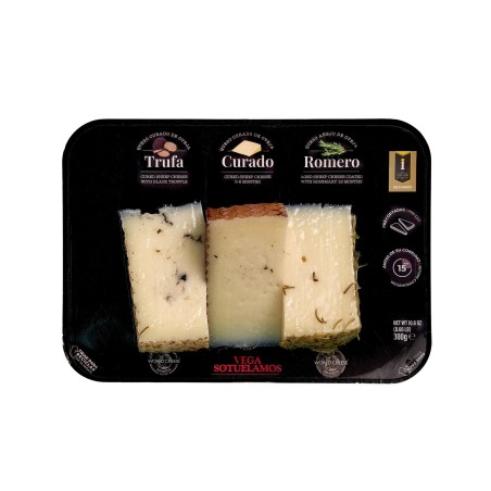 Tabla con cuñas de trufa...